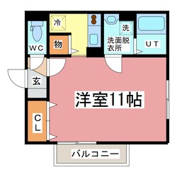 セレッサ花堂B棟の物件間取画像